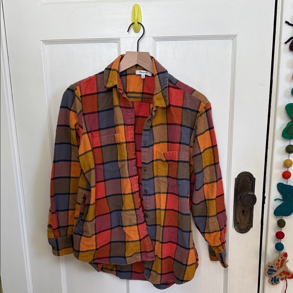 Madewell Multicolor Plaid Shirt
